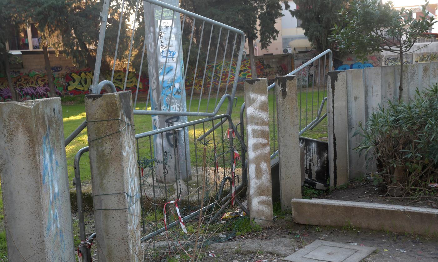 Transenne precarie, il degrado no