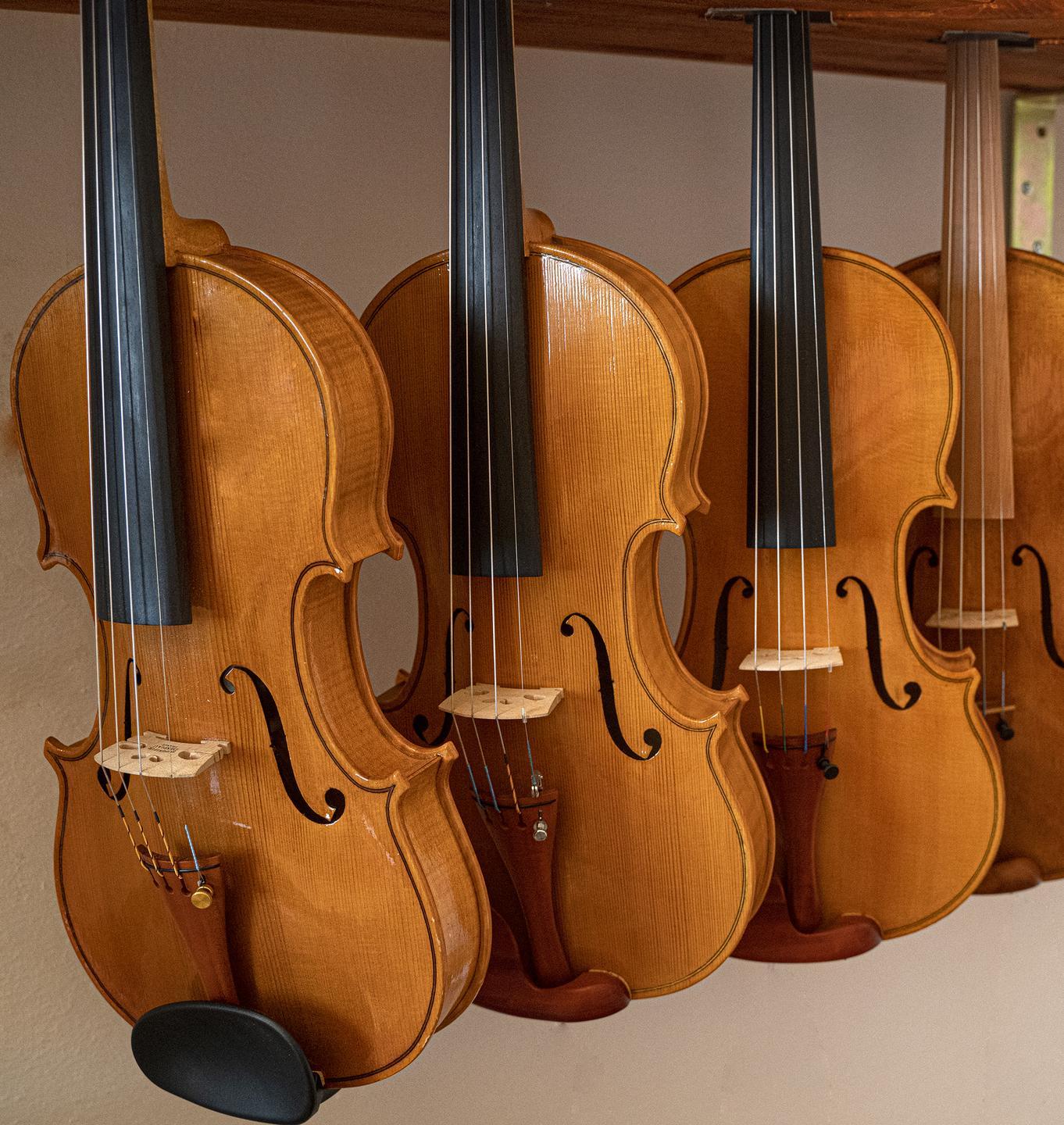 I violini del liutaio Gungui alla conquista del mondo 