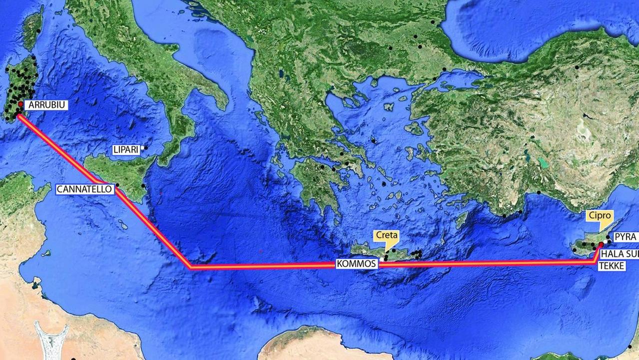 Le tracce nuragiche sulle rotte d’oriente