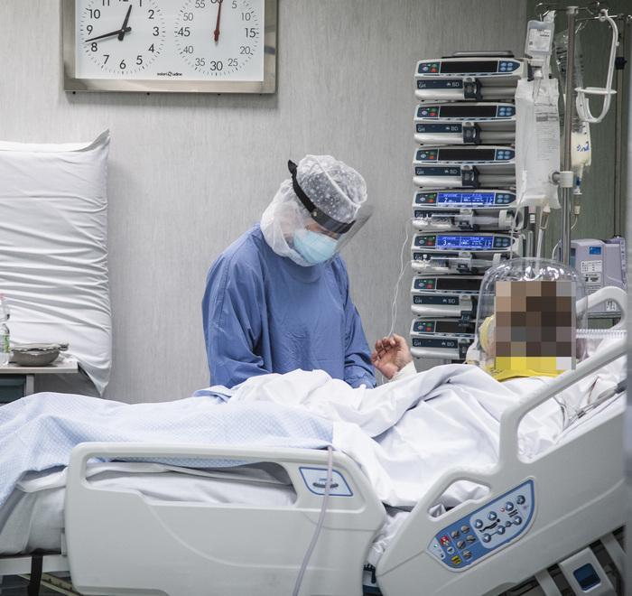 Una terapia intensiva per pazienti Covid