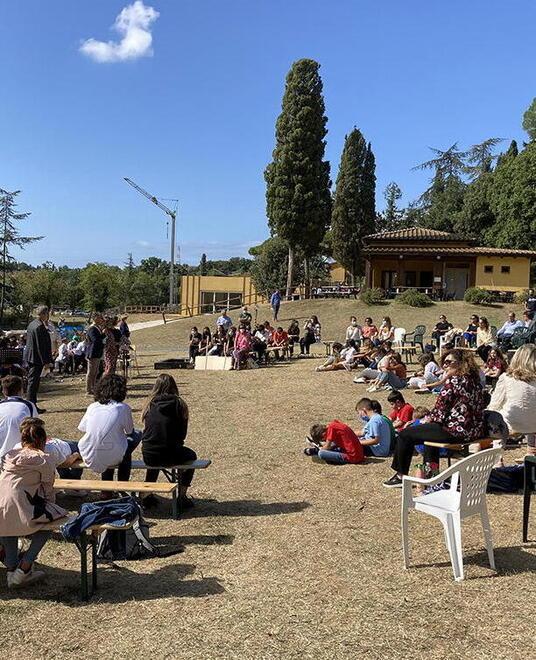 La scuola in natura a Riparbella (foto di repertorio)