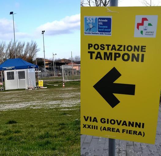 L’area del drive through a Ponsacco