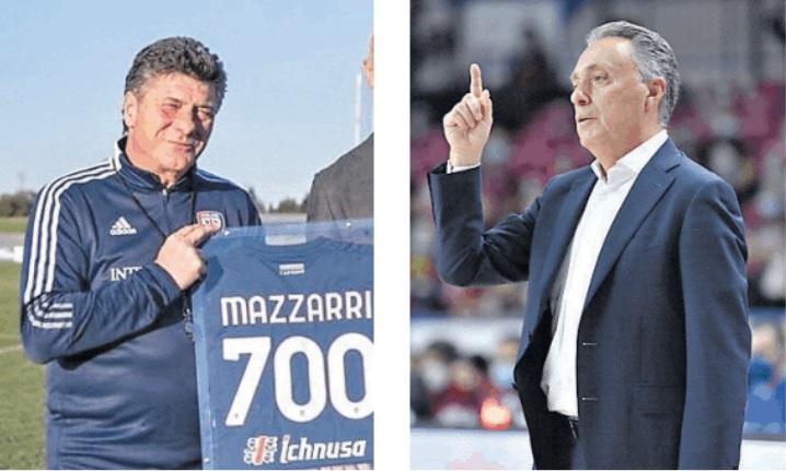 Walter Mazzarri (60 anni) e Pietro Bucchi (63 anni)