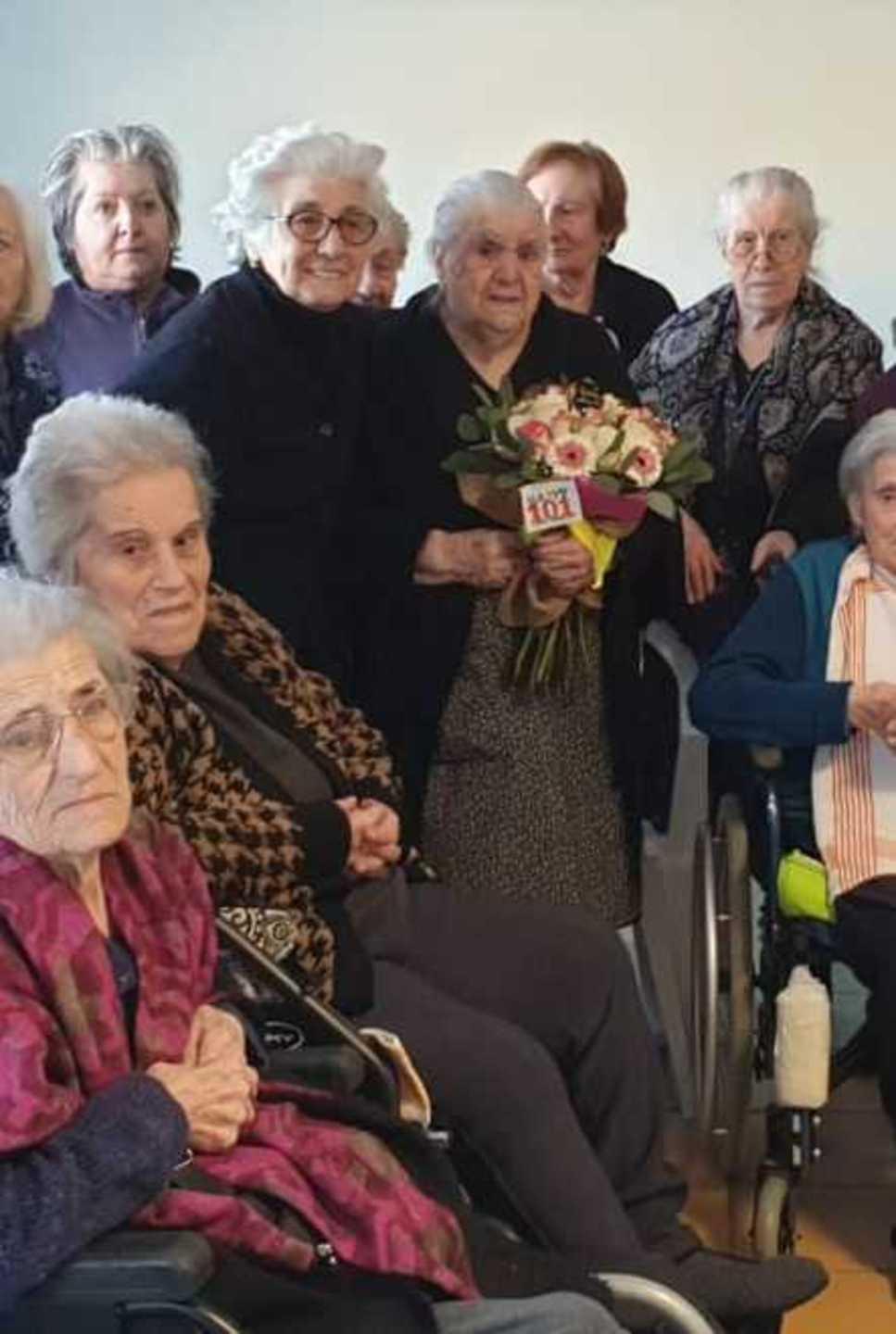 Festa per i centouno anni di “Tia Rita” Marras