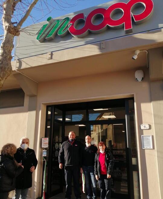 L’inaugurazione di due punti vendita Unicoop a Castelnuovo della Misericordia