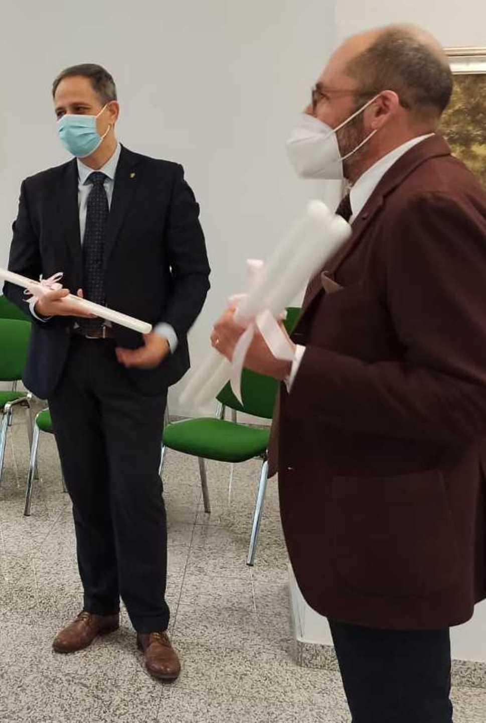 In mattinata la consegna anche a Prefetto e Questore