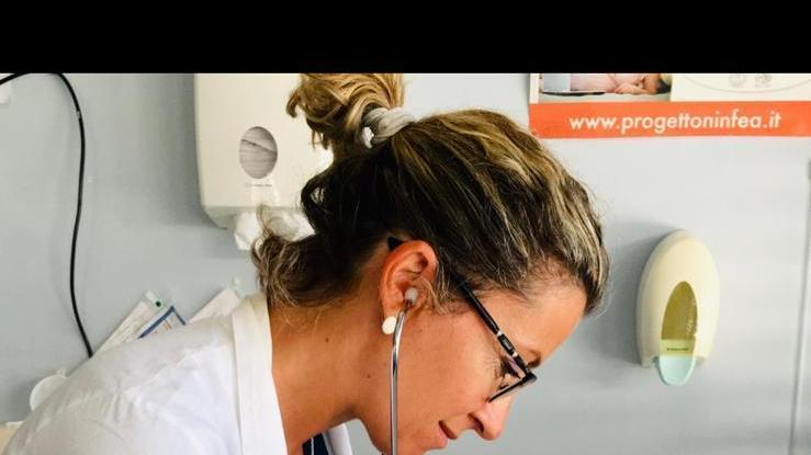 La pediatra neonatologa Giulia Placidi, tra le protagoniste dell’intervento salva-vita al Versilia