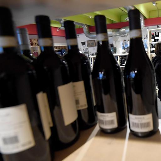 Diminuiscono le vendite di vino nella grande distribuzione