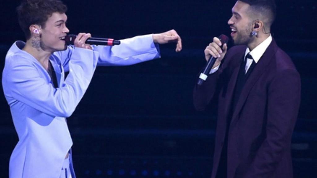 Sanremo, quarta serata: Mahmood & Blanco in testa alla classifica generale