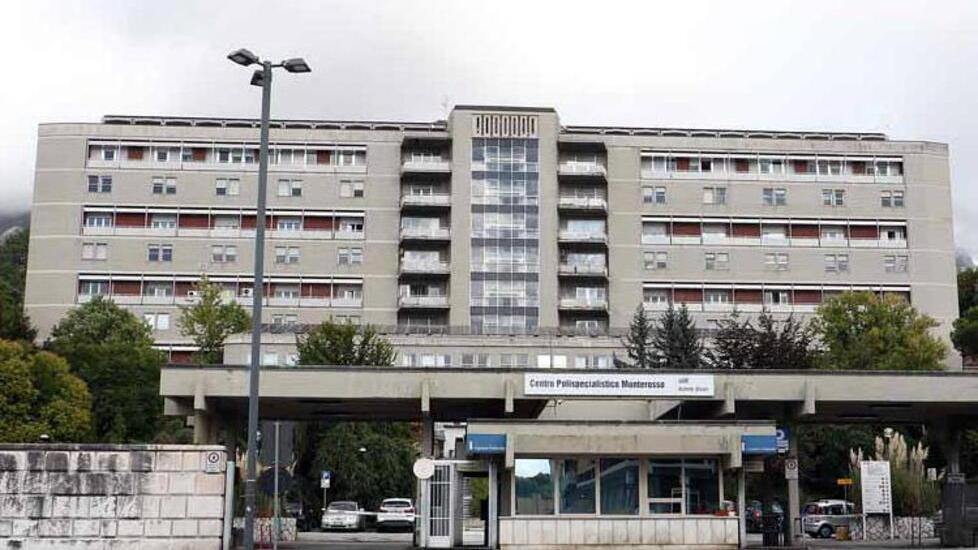 Una veduta dell’ex ospedale Monoblocco (foto d’archivio)
