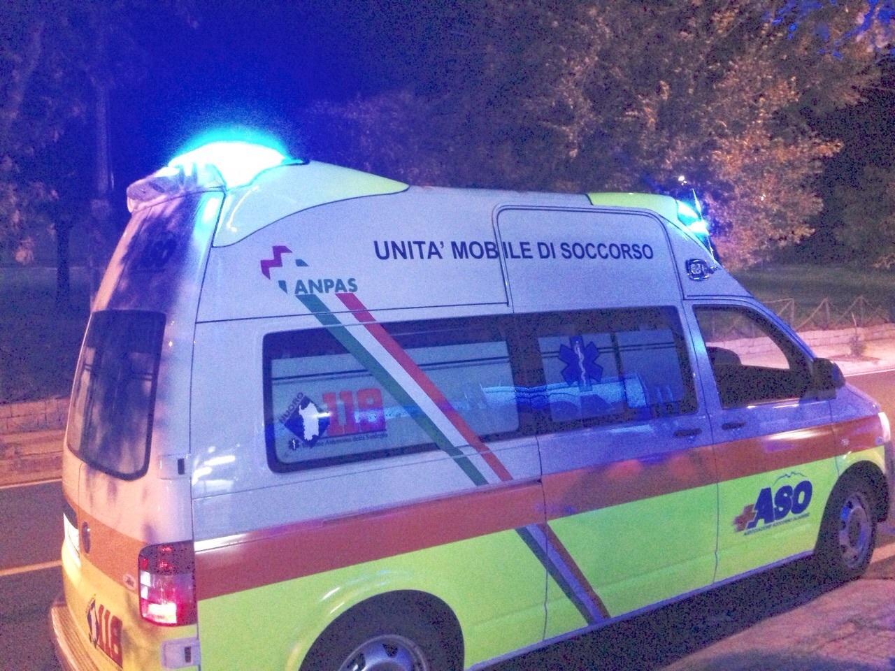Un'ambulanza, immagine di repertorio