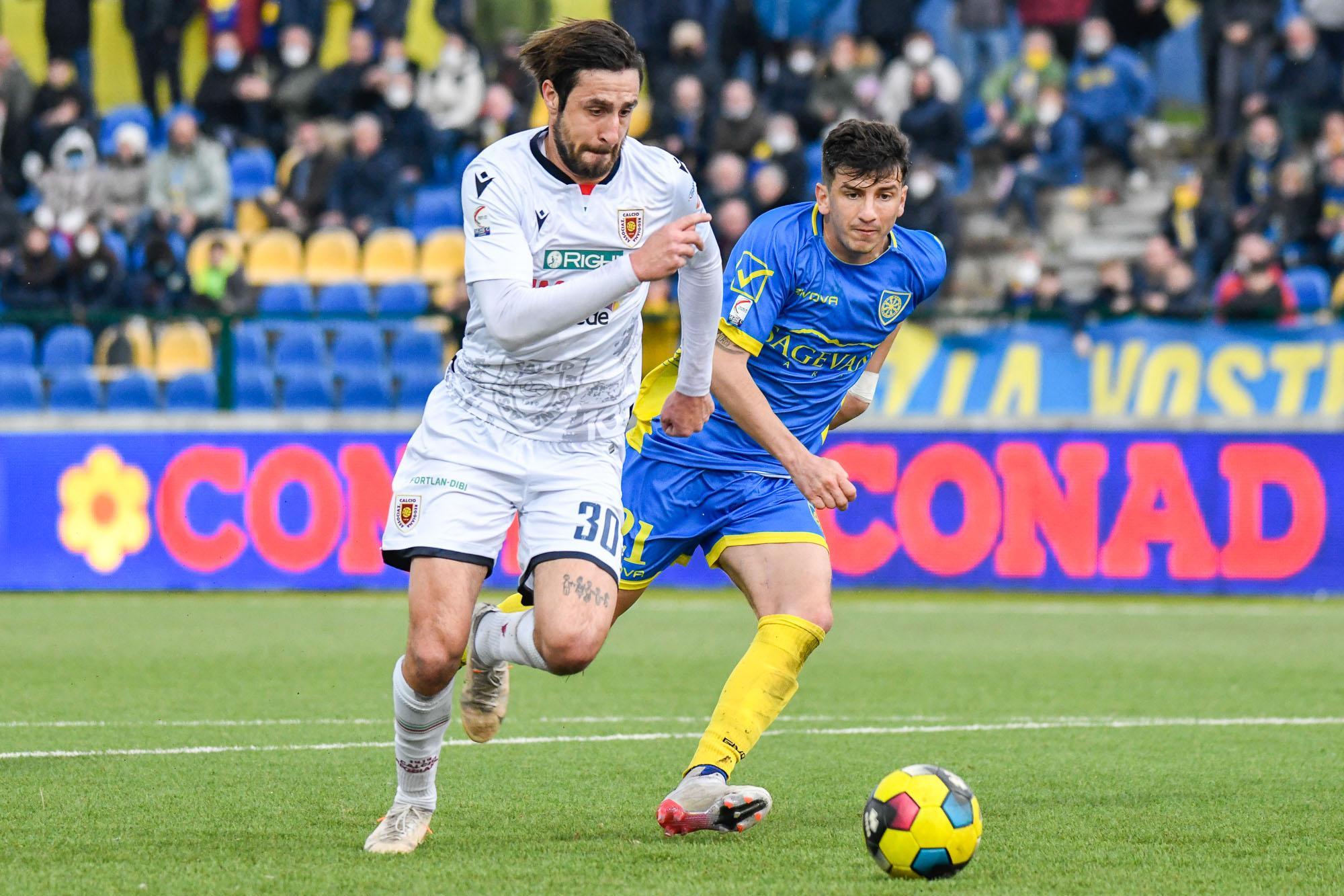 La Reggiana si ferma sull'1-1 contro la Carrarese