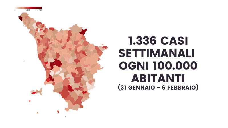 In un mese la Toscana ha dimezzato i nuovi casi di Covid: la mappa comune per comune 