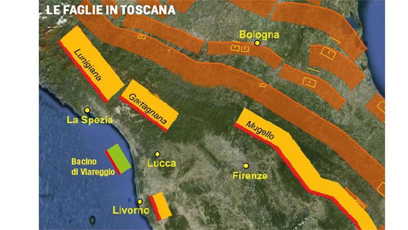 Terremoti in Toscana, dalla costa all'interno: le zone più rischiose, il precedente di Viareggio e l'agosto del 1846