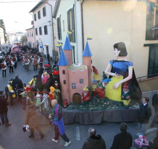 Un’edizione passata del Carnevale nel territorio