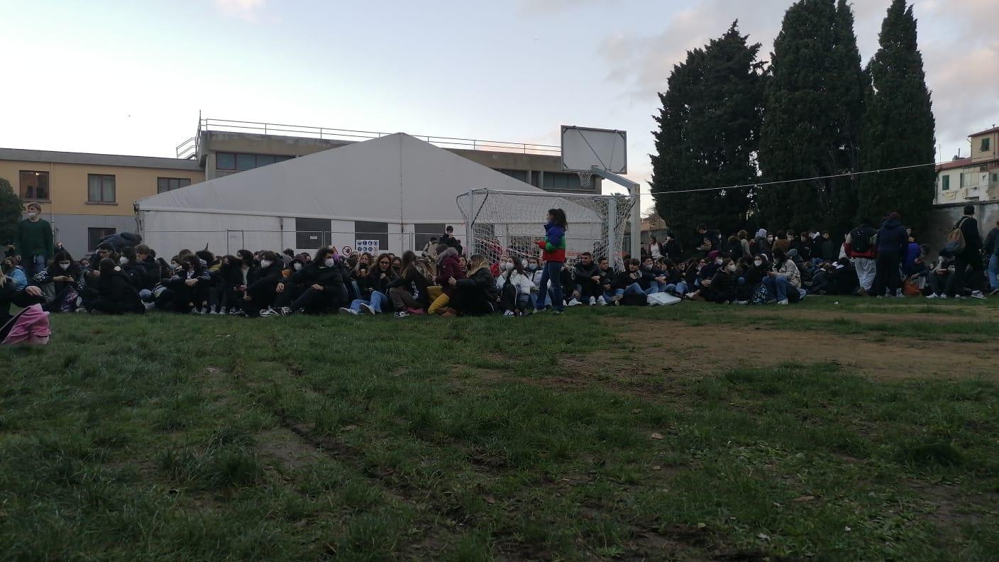 Alcuni dei ragazzi dell'Enriques