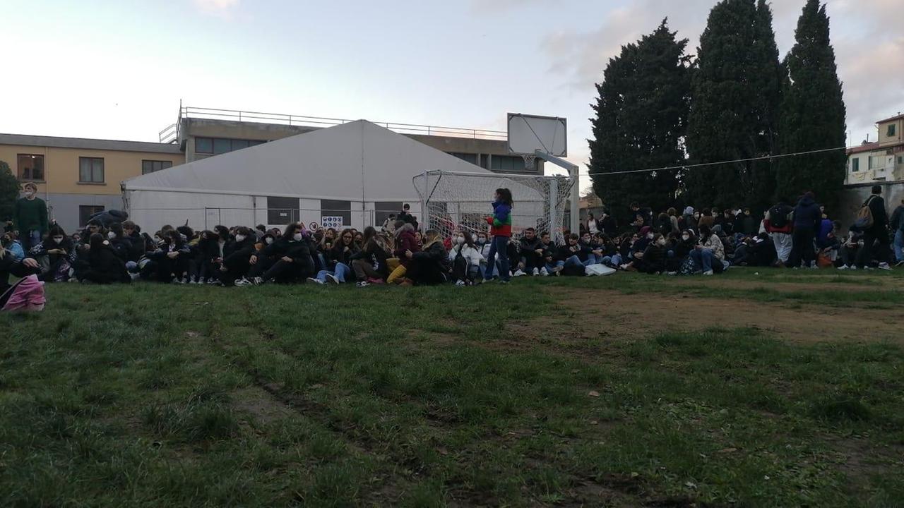 Alcuni dei ragazzi dell'Enriques