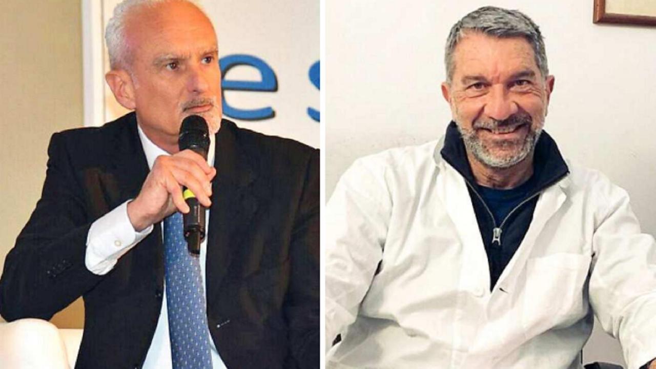 A sinistra il dottor Paolo Biasci. A destra il collega Massimo Angeletti