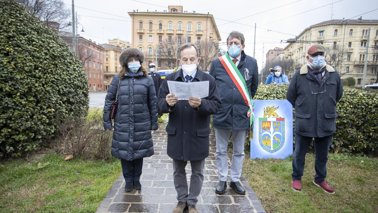 Modena ricorda la tragedia istriana al monumento di piazzale Bruni