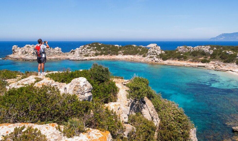 Uno scorcio dell'isola di Pianosa
