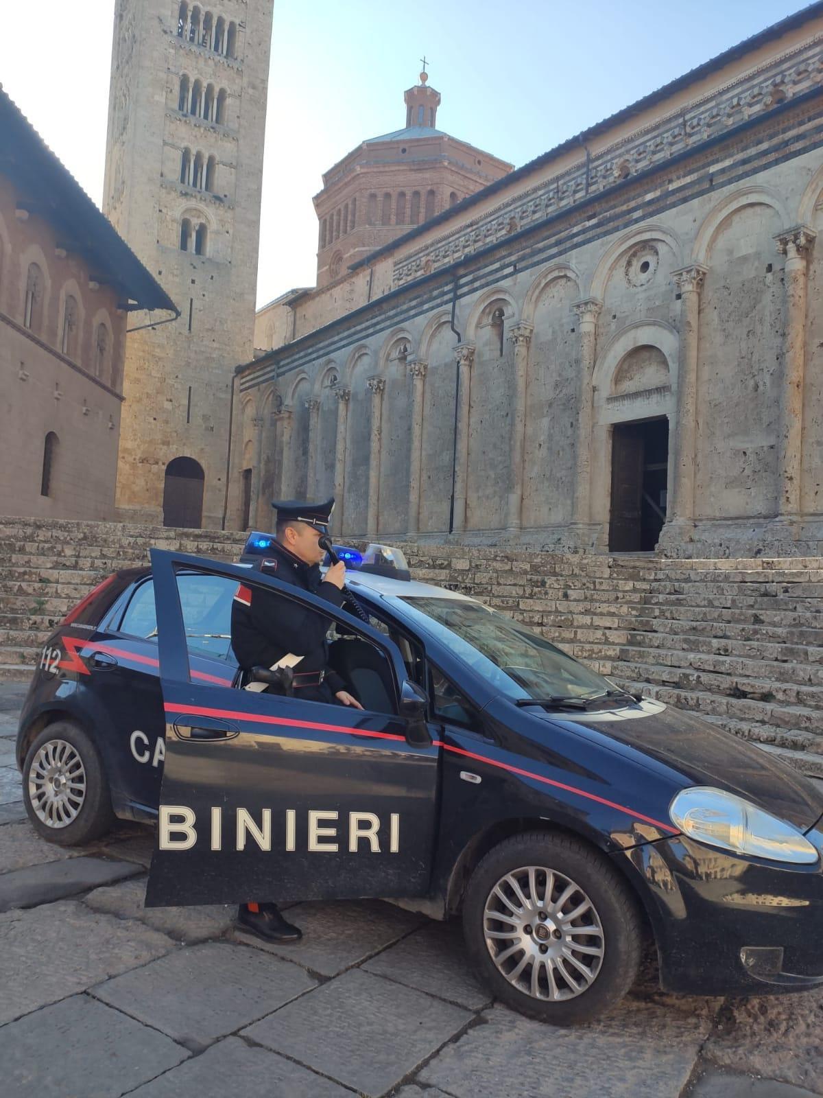 I carabinieri di Massa marittima