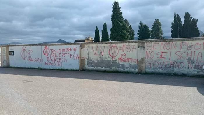 Scritte no vax in due comuni del Sulcis, terzo episodio in 15 giorni