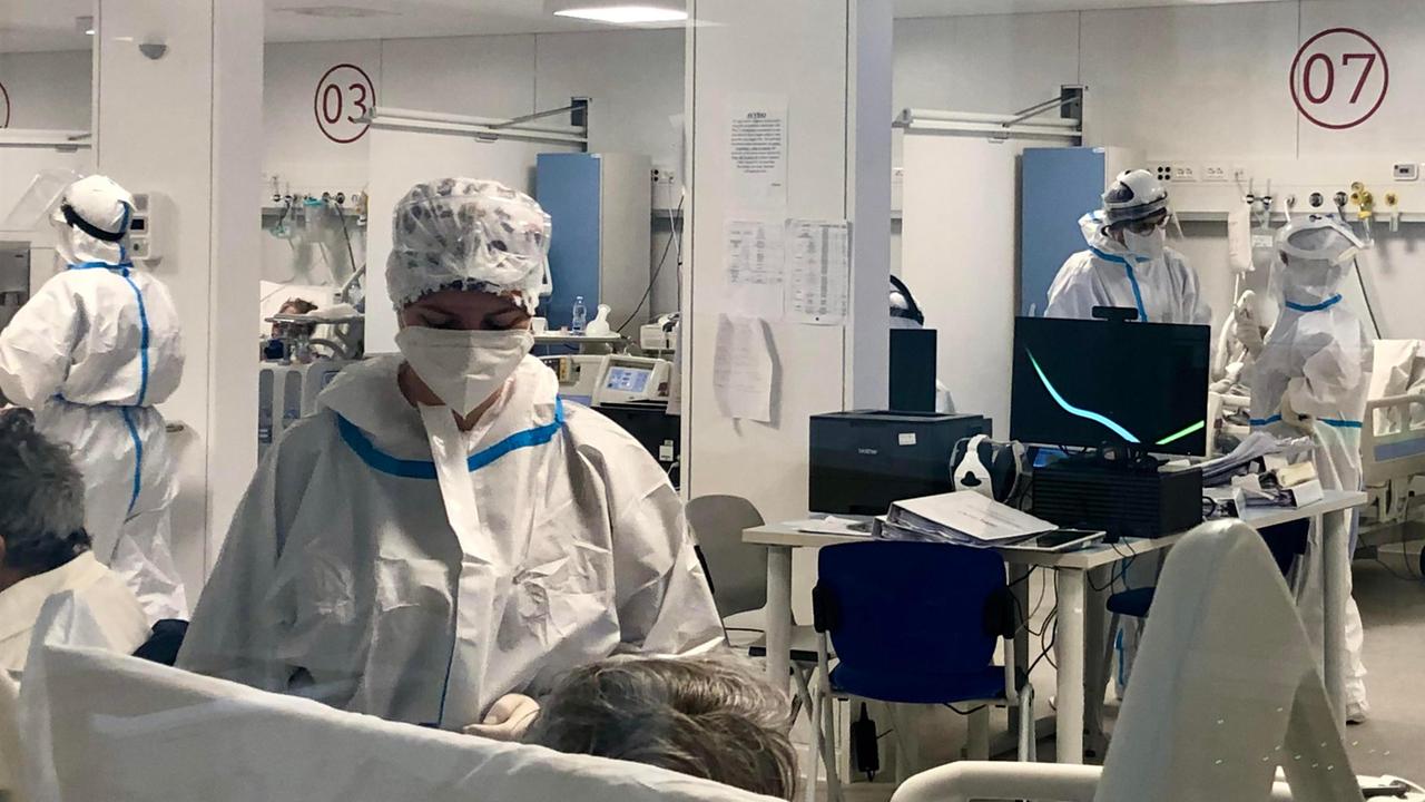 Un reparto di terapia intensiva (foto d’archivio)
