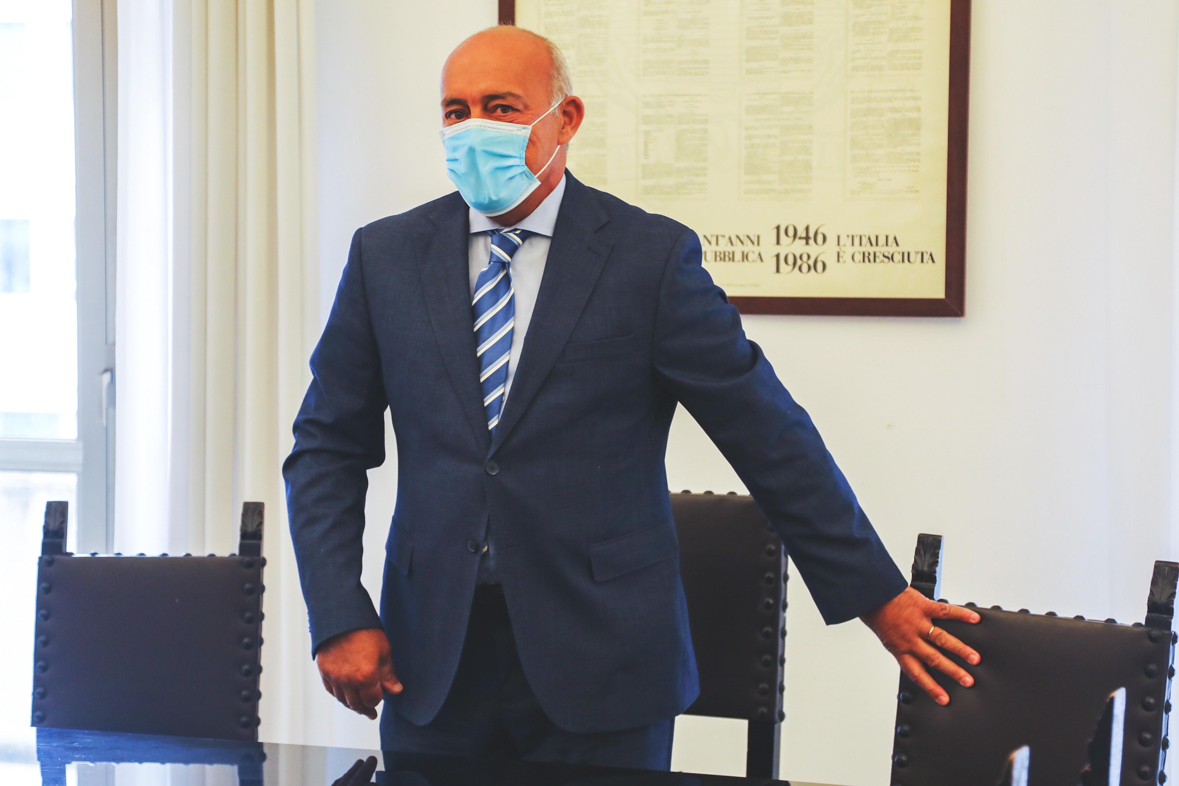 Il prefetto Paolo D'Attilio (foto d'archivio)
