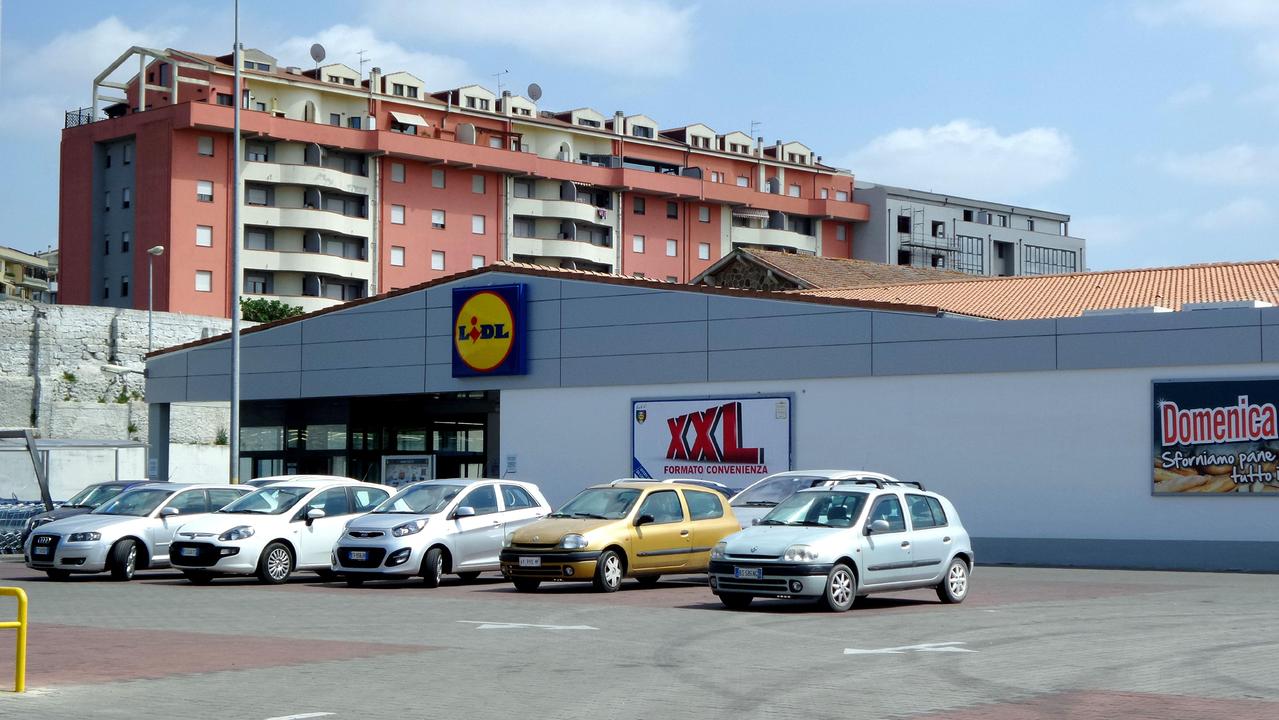 Il supermercato Lidl di via Corradduzza