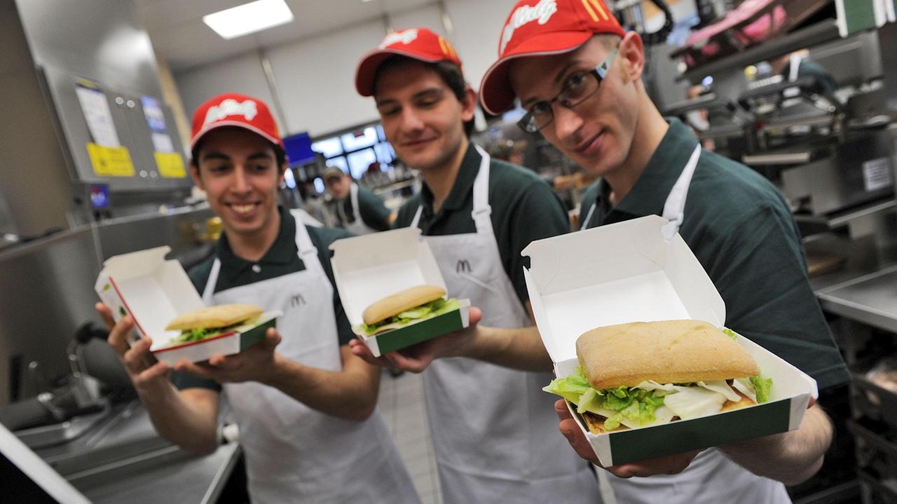 Un dipendente McDonald’s