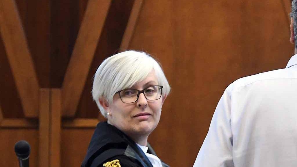 Un primo piano dell’avvocato Giovanna Barsotti presidente dell’Ordine