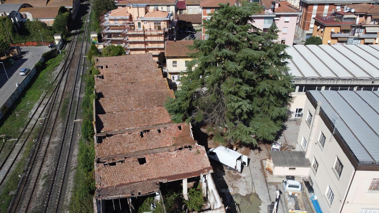 Il complesso dell’ex Aeronautica