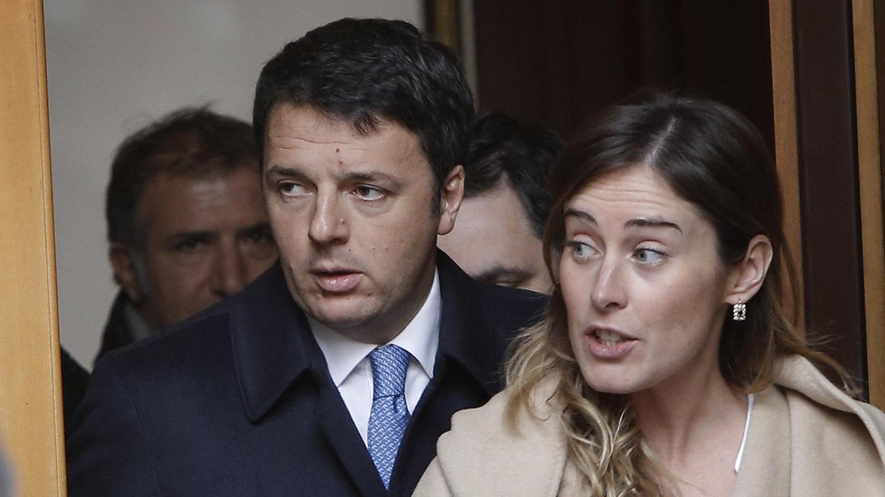 Matteo Renzi e Maria Elena Boschi