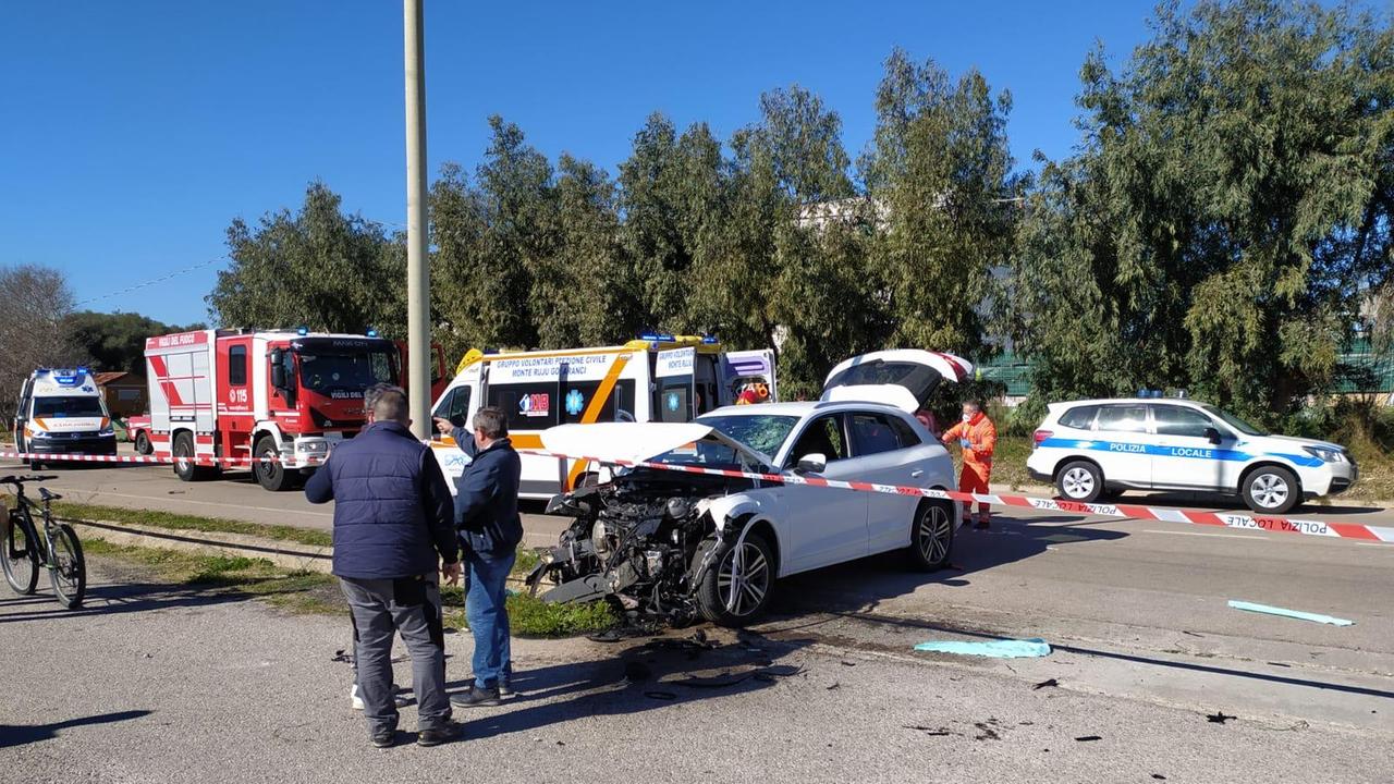 L'incidente nella zona industriale di Olbia