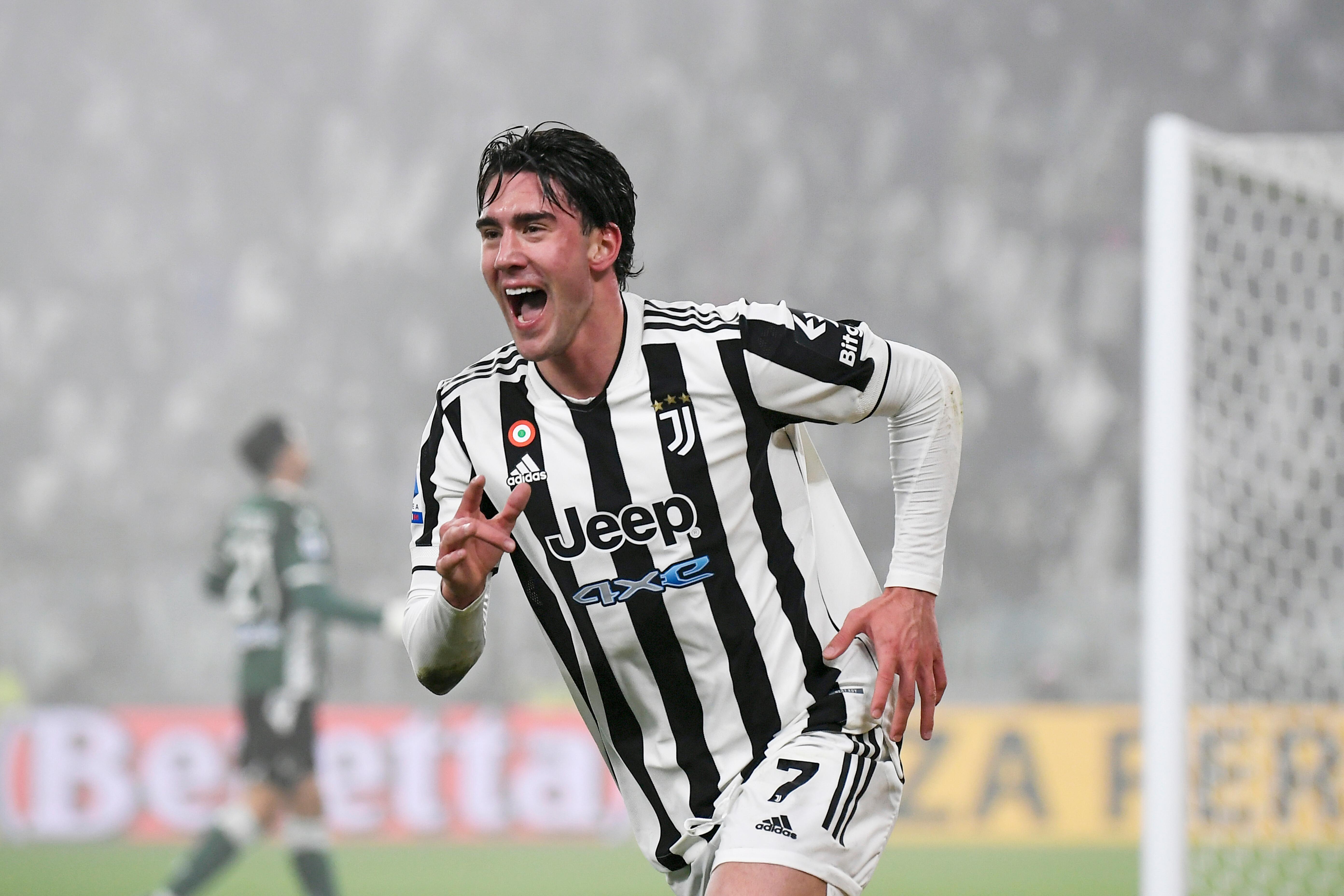 Dusan Vlahovic, 22 anni, nel gennaio del 2022 è passato dalla Fiorentina alla Juventus