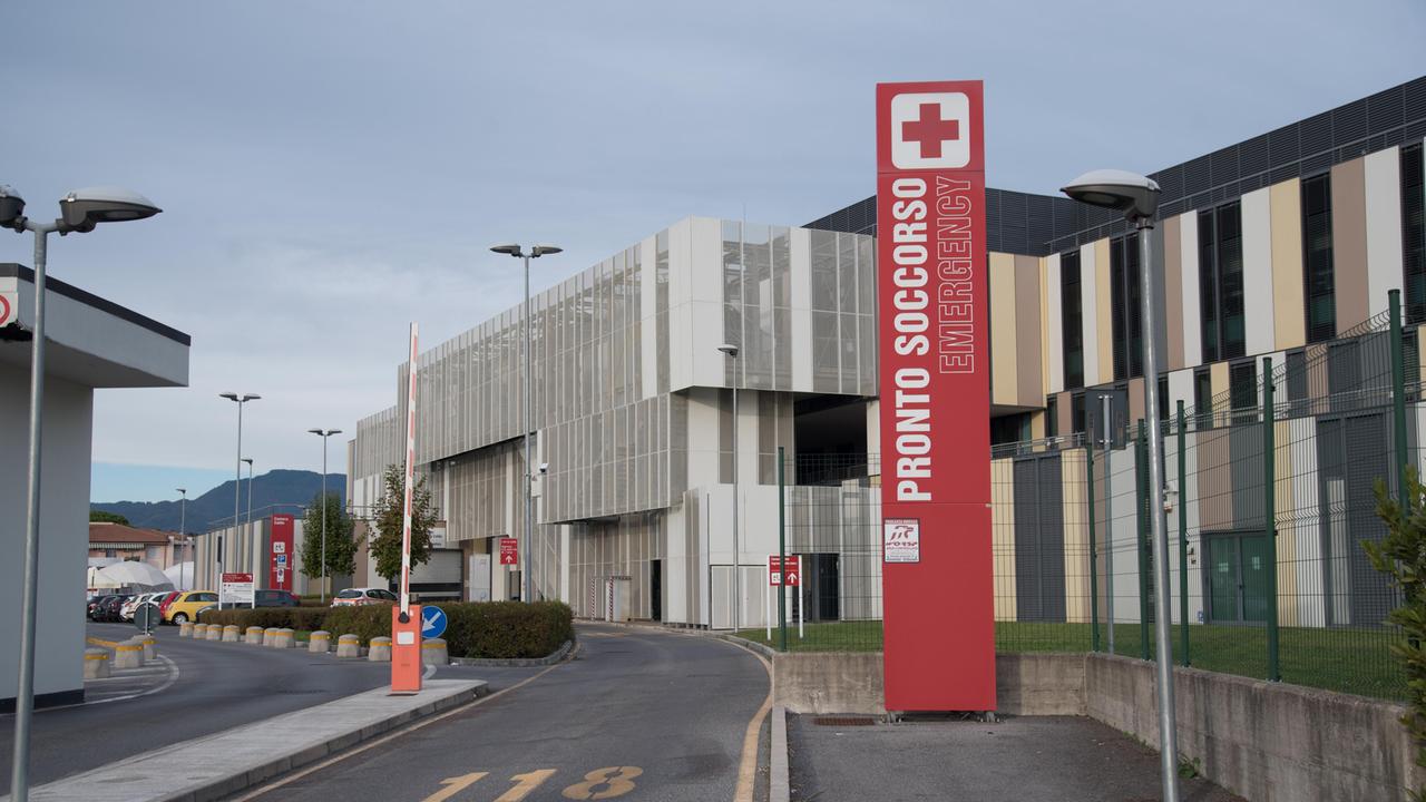 L'ospedale San Luca di Lucca, dove si è consumata la tragedia