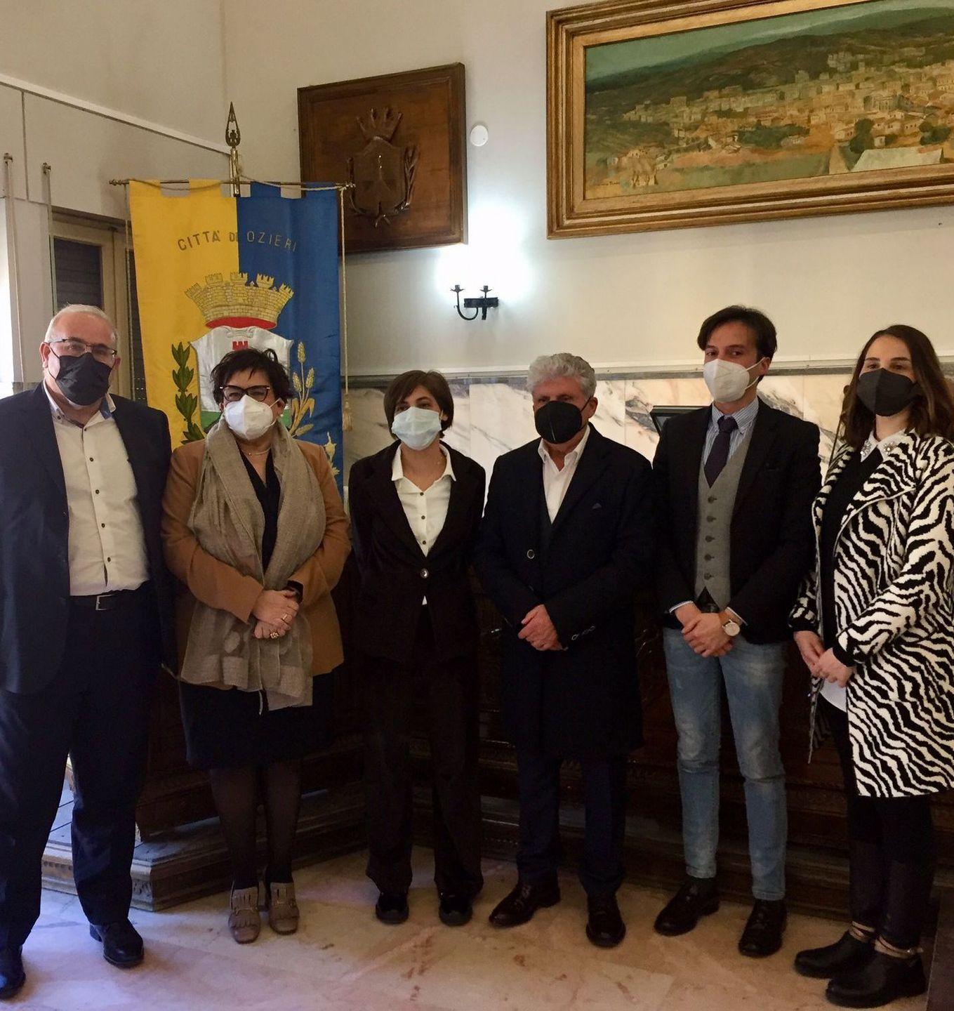 La nuova prefetta Paola Dessì incontra il sindaco e il vescovo 