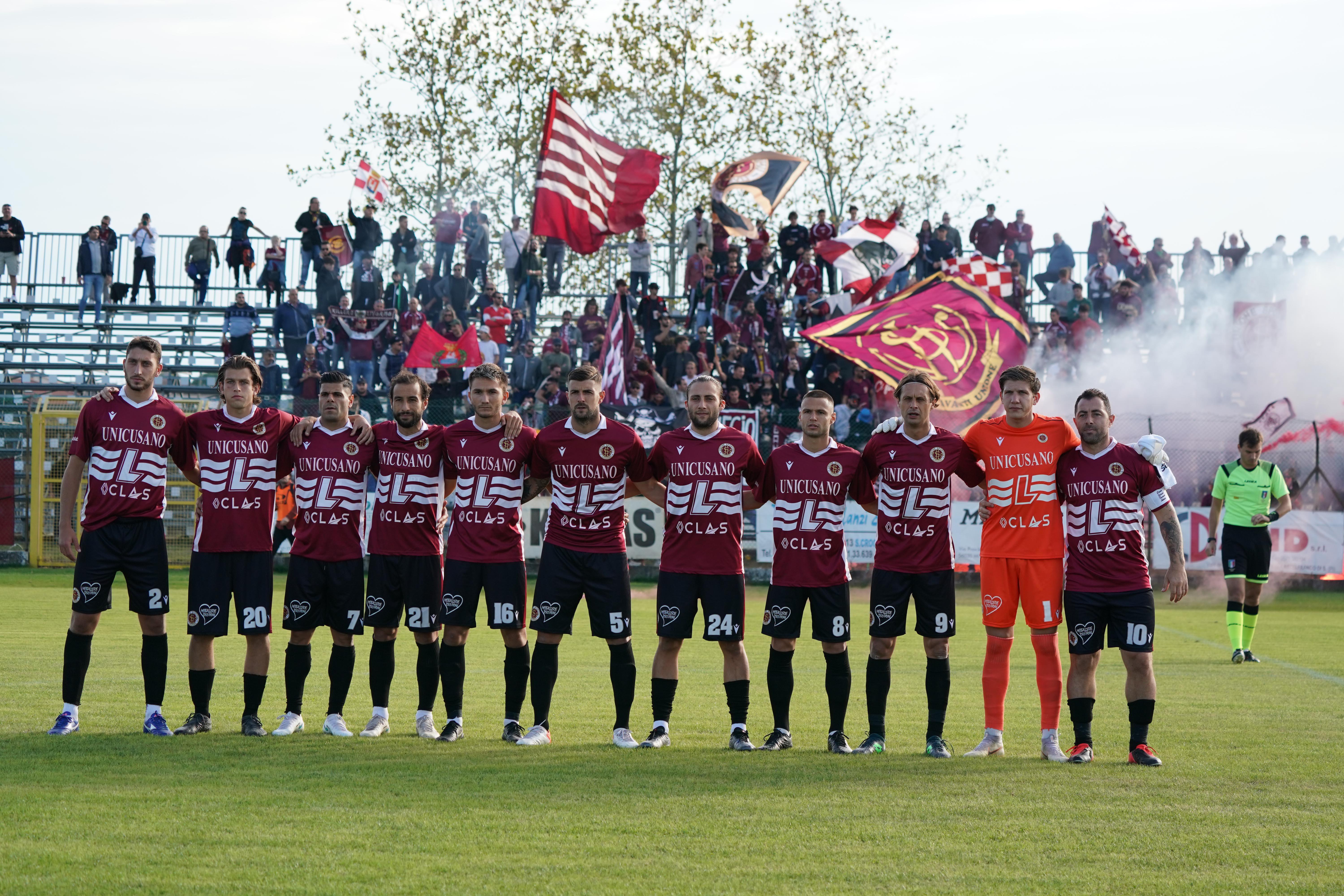 La squadra amaranto, pronta a tornare in campo dopo lo stop dal 19 dicembre