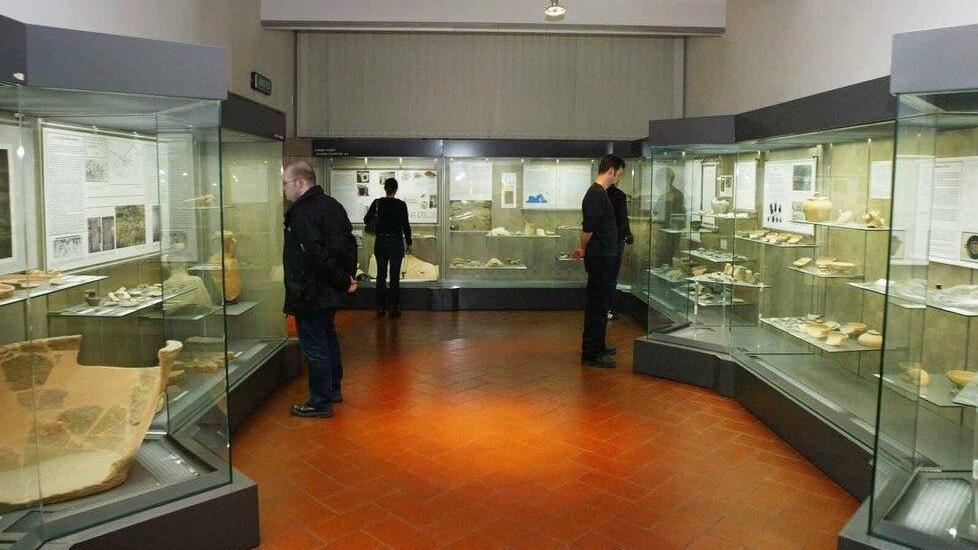 Una sala del Museo della Ceramica di Montelupo che sarà riallestita