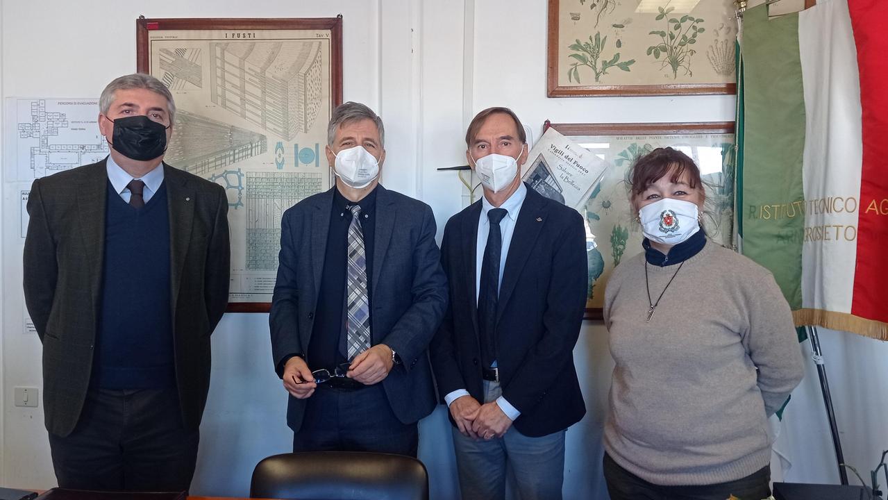 Stefano Batistini, Federico Guidarelli, Giovanni Mascagni e Claudio Simoni