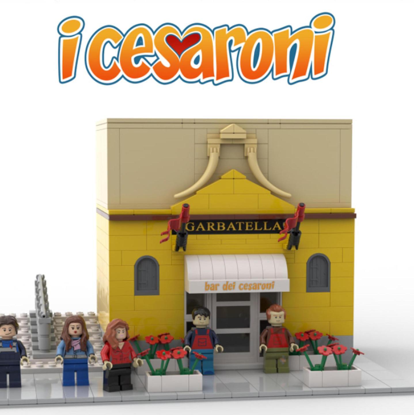 Il mitico bar dei Cesaroni si candida a diventare un set Lego