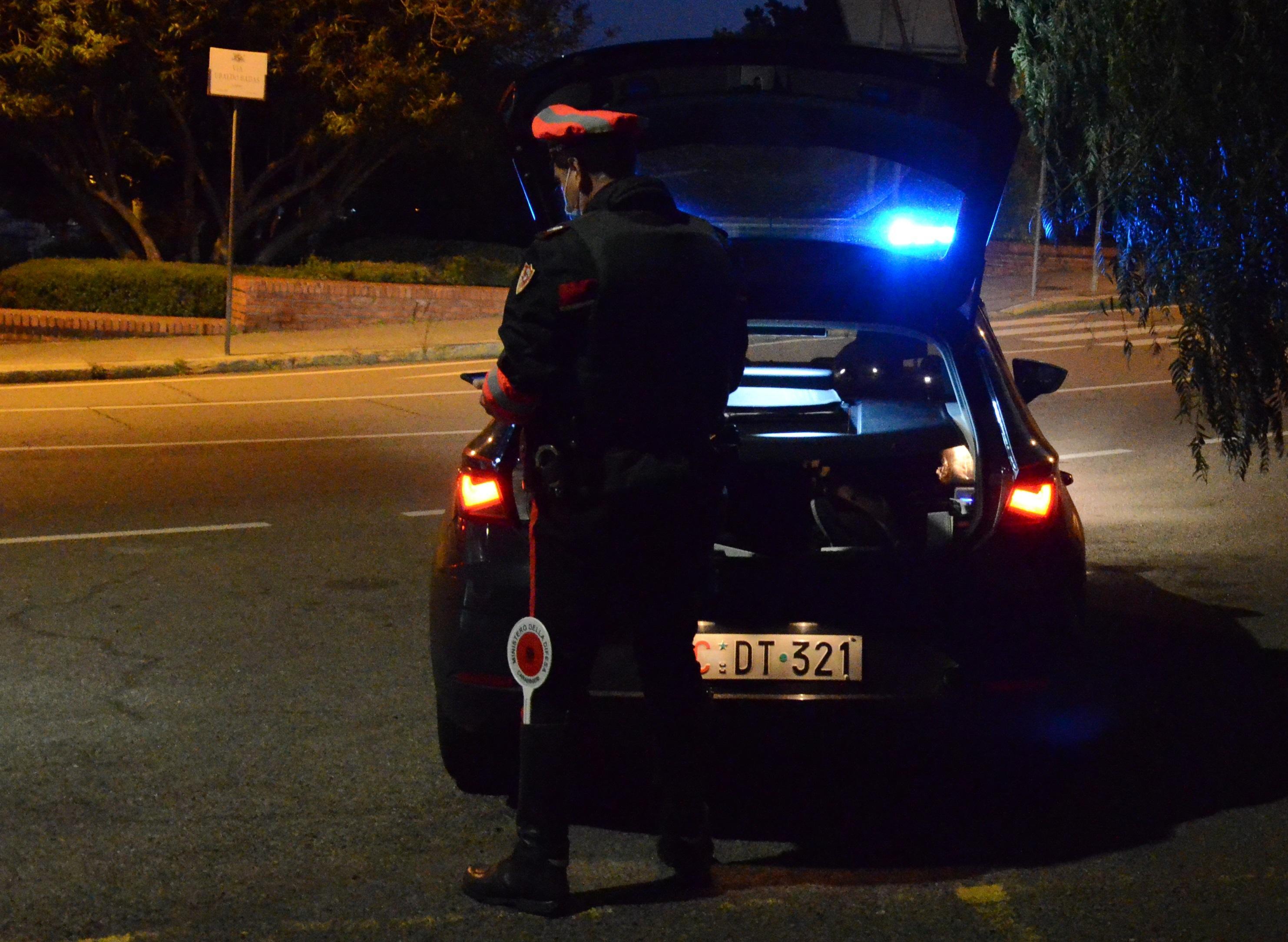 Ubriaco al volante coinvolto in un incidente stradale: denunciato a Sinnai