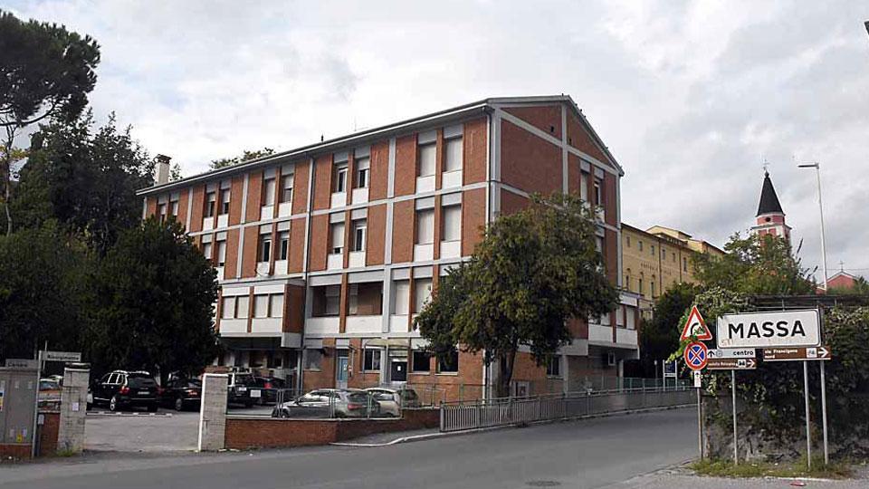 La sede massese della scuola infermieri (Foto di archivio)