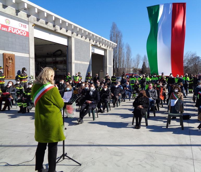I vigili del fuoco volontari di Luzzara ora hanno una nuova sede 