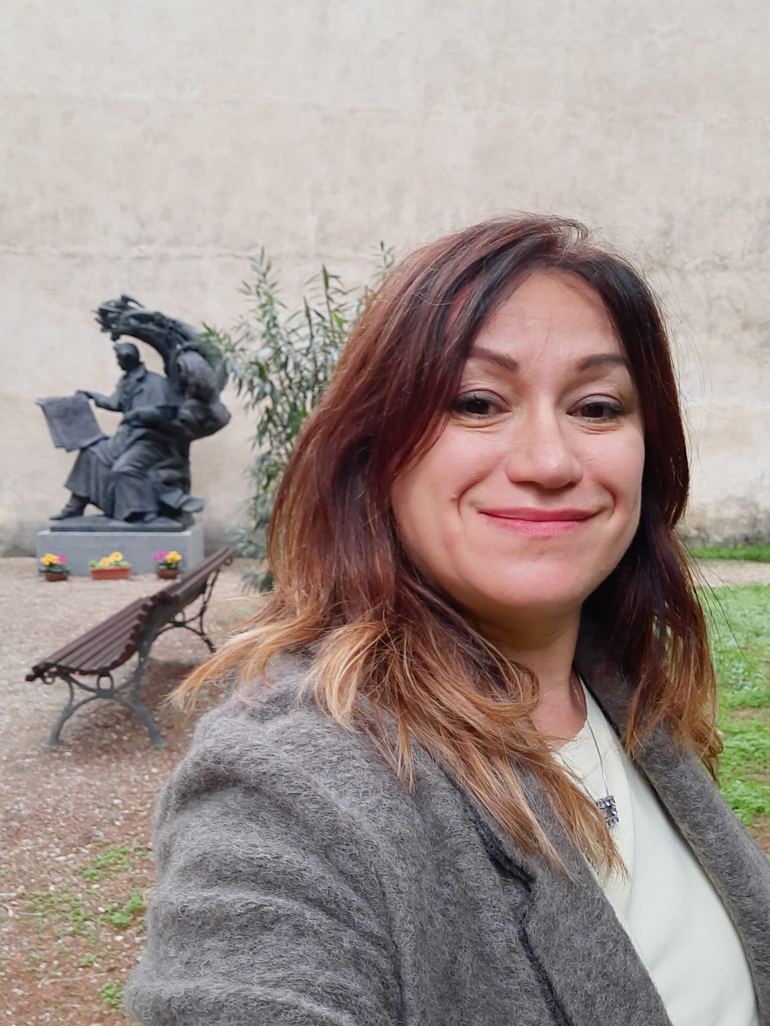 Oxana Polataichouk, assistente al consolato d’Ucraina a Firenze