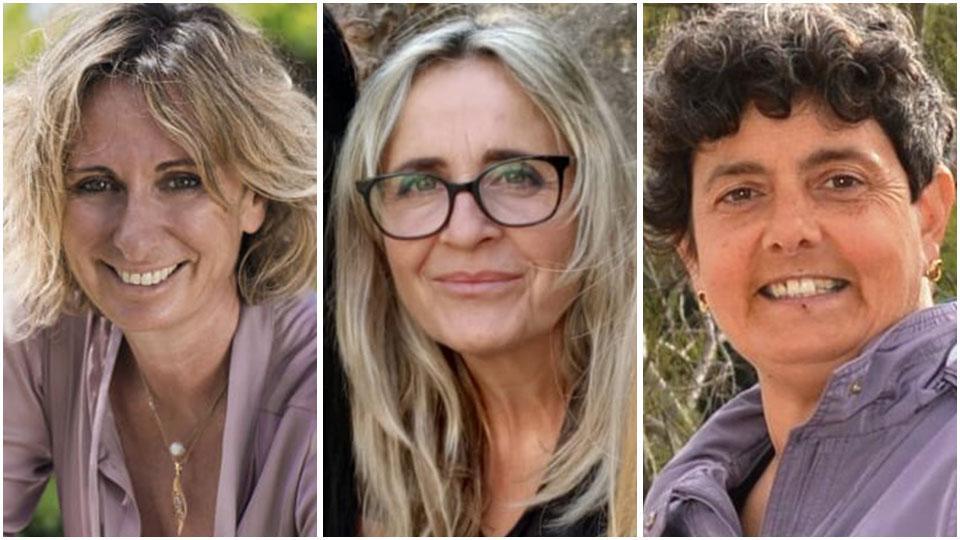 Barbara Zenoni, Cristina Cangialosi e Stefania Castellini