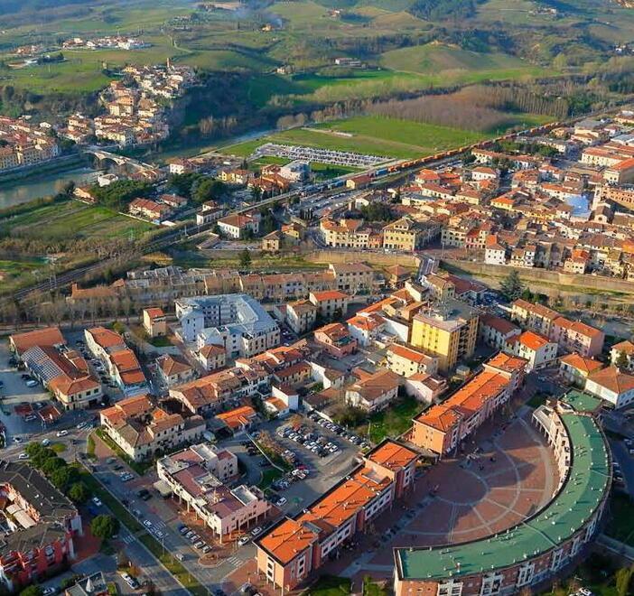 Una veduta di Montelupo