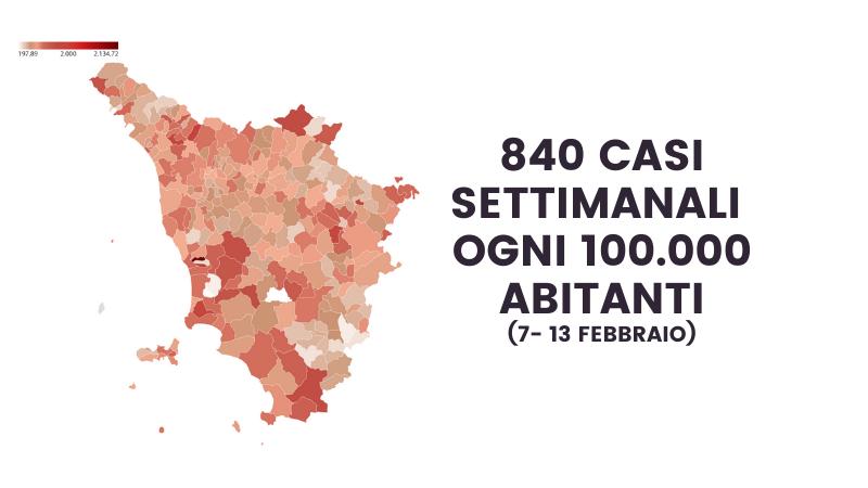 Covid in Toscana, casi giù di due terzi in poco più di un mese: la mappa comune per comune