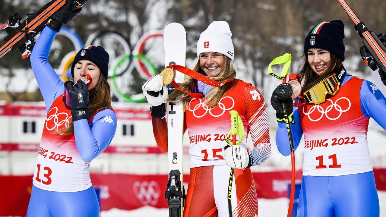 Olimpiadi, super argento di Sofia Goggia a 23 giorni dall'infortunio