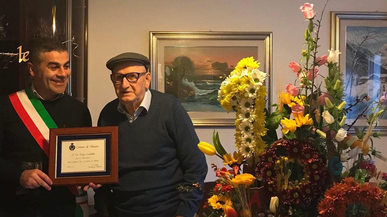 I cento anni di “tiu” Diego Cordedda